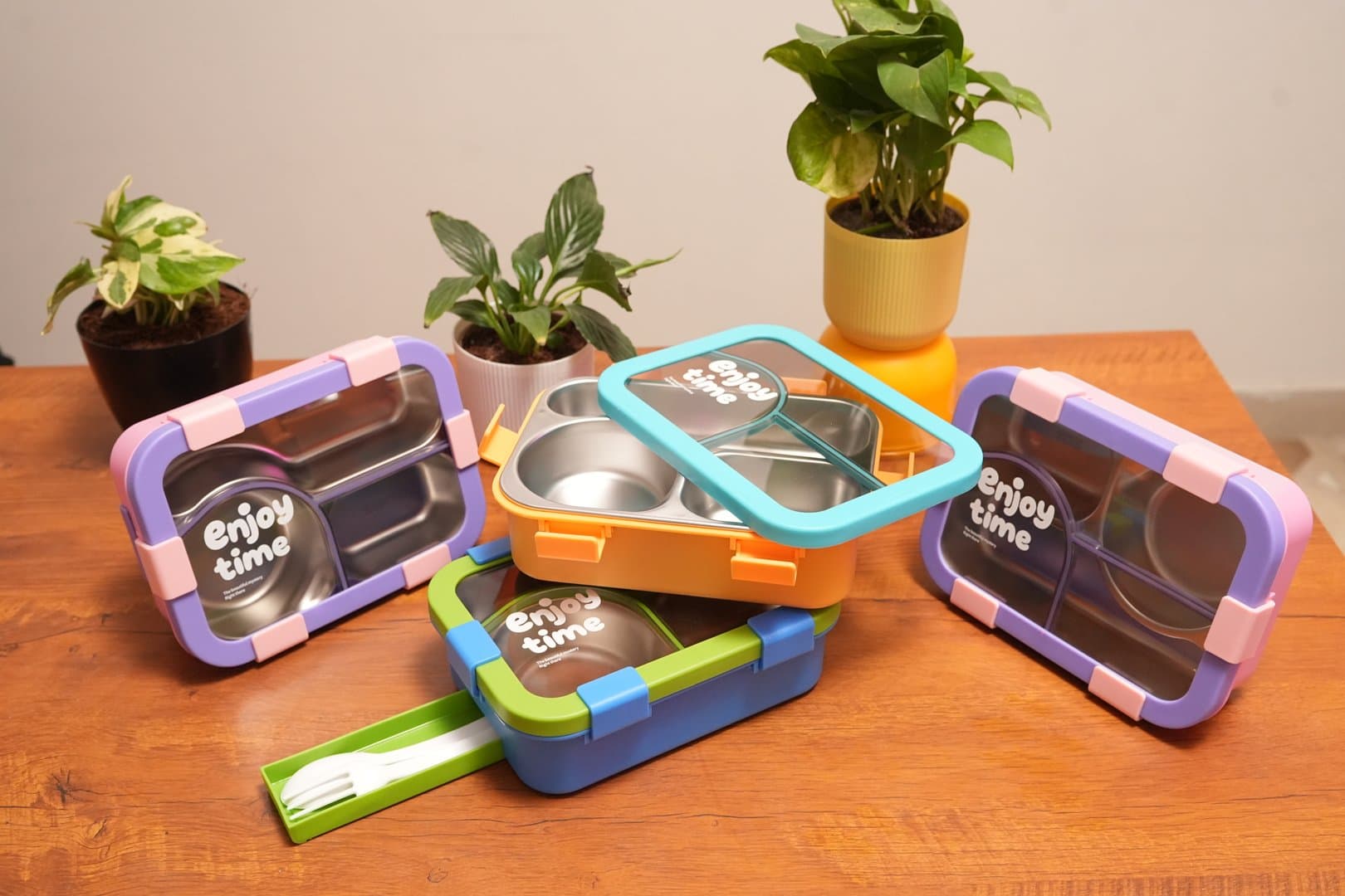 Sleek Trio Bento Box