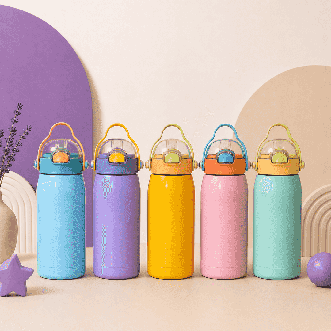 Personalized Kids Steel Sipper Bottle – 600ml