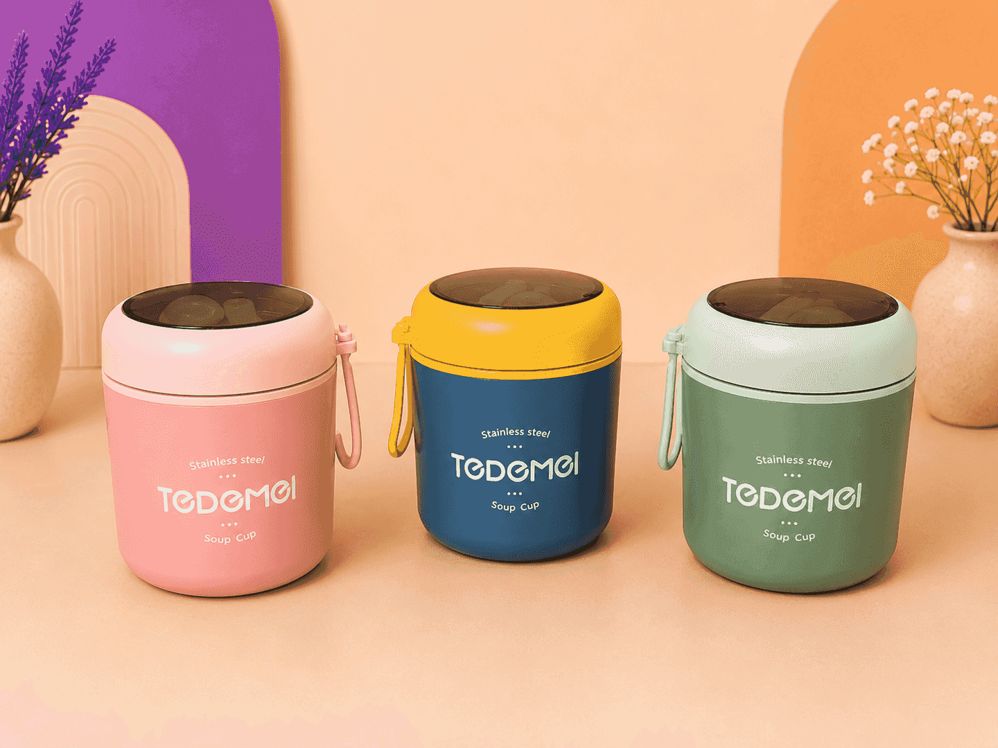 ThermoFresh Insulated Food Jar – Custom Name Soup & Snack Container 1