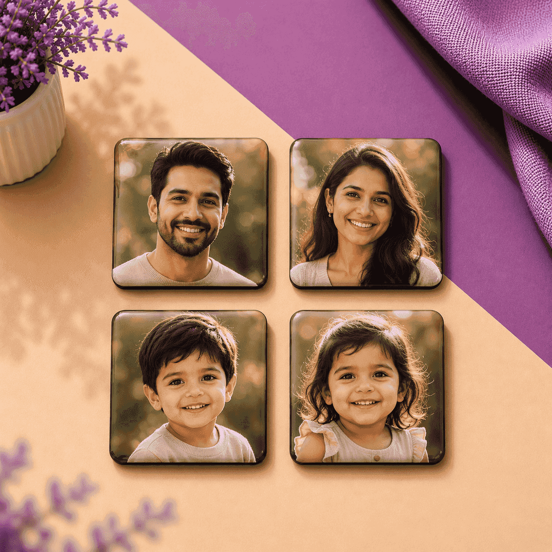 Memory Snap Fridge Magnet (Pack of 4 Magnets)