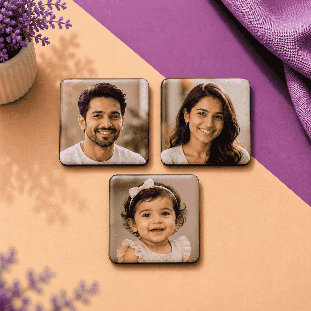 Memory Snap Fridge Magnet (Pack of 3 Magnets) 1