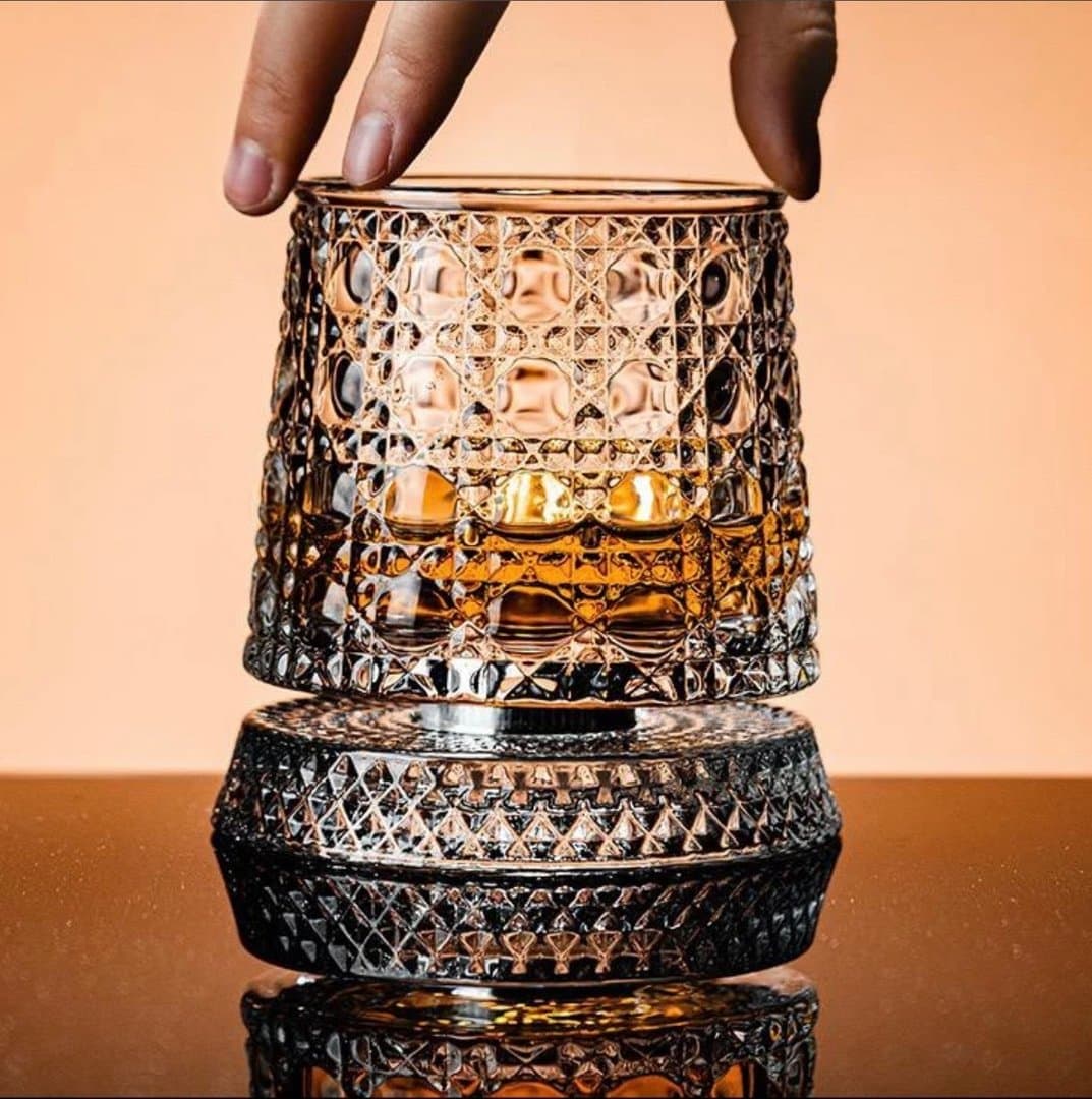 Crystal Rotating Glass